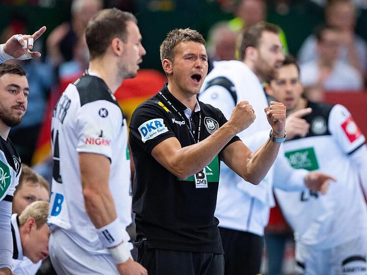 Bundestrainer Christian Prokop freut sich über die gelungene EM-Qualifikation.