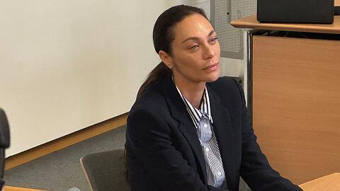 Lilly Becker erschien persönlich im Münchner Justizpalast