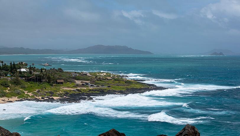 Tropensturm "Lala" könnte am Samstag in Hawaii auf Land treffen. (Archivbild) Tropensturm "Lala" könnte am Samstag in Hawaii auf Land treffen. (Archivbild)