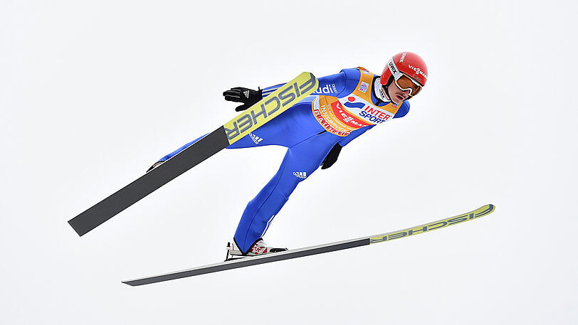 Richard Freitag bei der Qualifikation in Innsbruck.