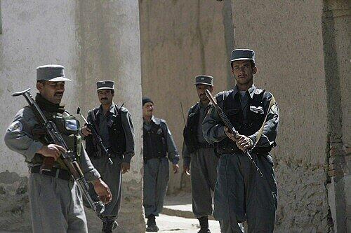 Polizei ist in Kabul überall präsent