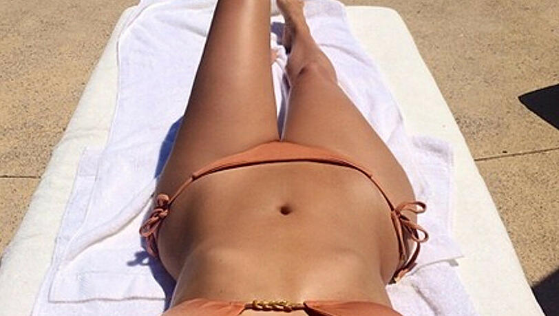 Kim Kardashian im Bikini Kim Kardashian im Bikini