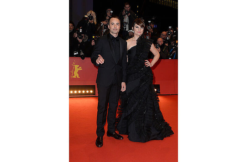 Nikolai Kinski und Ina Paule Klink bei der Berlinale.