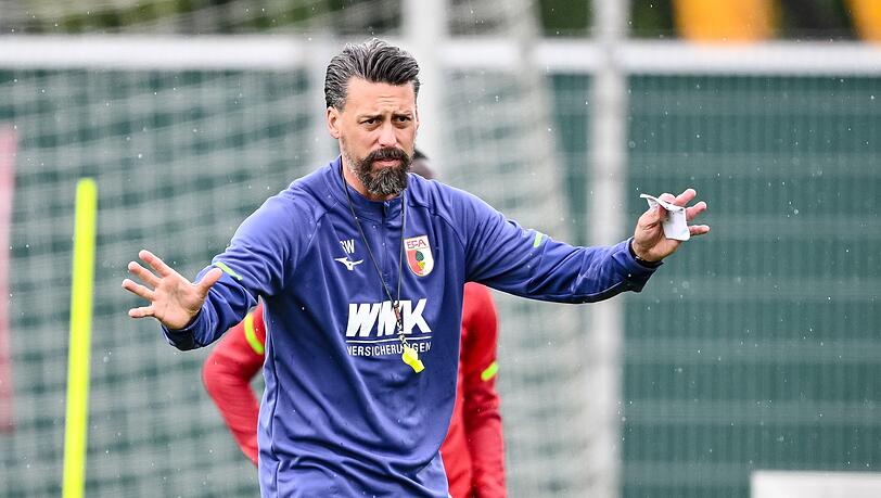 Augsburg-Trainer Sandro Wagner geht in seine erste Bundesliga-Saison.