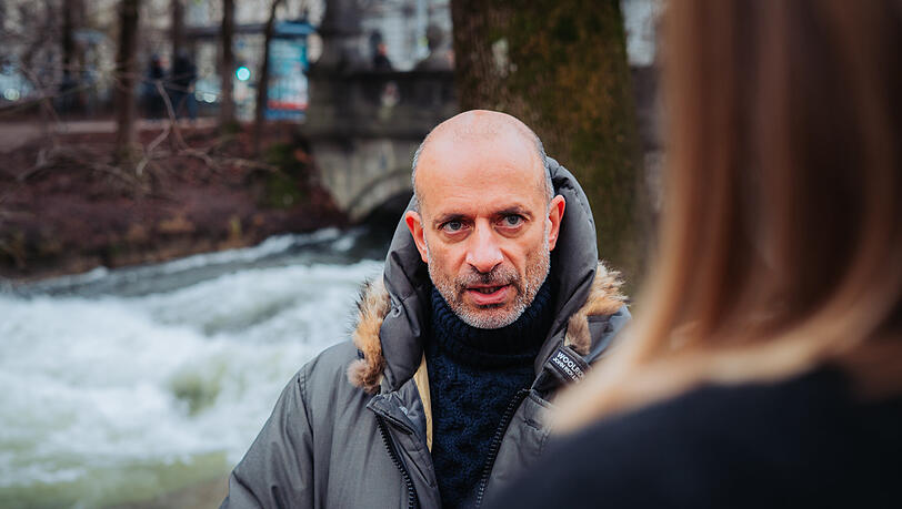 Surf-Club-Pr&auml;sident Martin Gr&uuml;n.