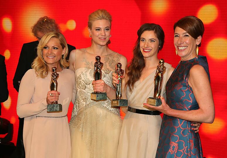 Helene Fischer, Larissa Marolt, Miriam Stein und Adele Neuhauser