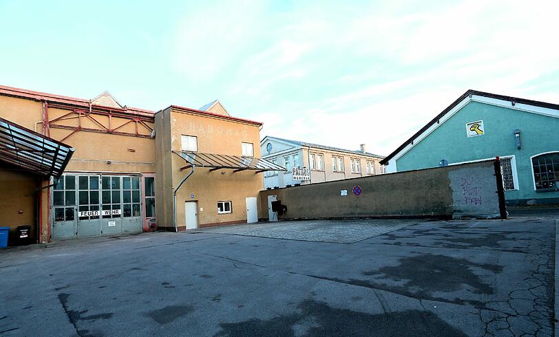 Das Theater "Schwere Reiter" an der Ecker der Dachauer Straße.