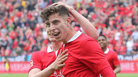 Begehrtes deutsches Supertalent: Kai Havertz von Bayer Leverkusen.