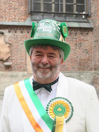 1996 Mitbegründer der St. Patrick's Day-Feierlichkeiten: Paul Daly.