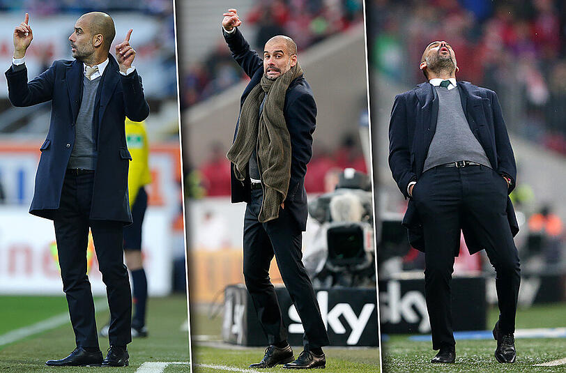 &bdquo;Ich bin Pessimist&ldquo;, sagt Trainer Guardiola über sich. Bei den Bayern habe er aber Optimismus gelernt.