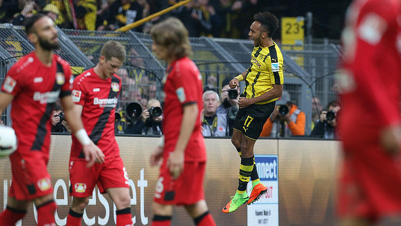 Pierre-Emerick Aubameyang ist jetzt führend in der Bundesliga-Torschützenliste.