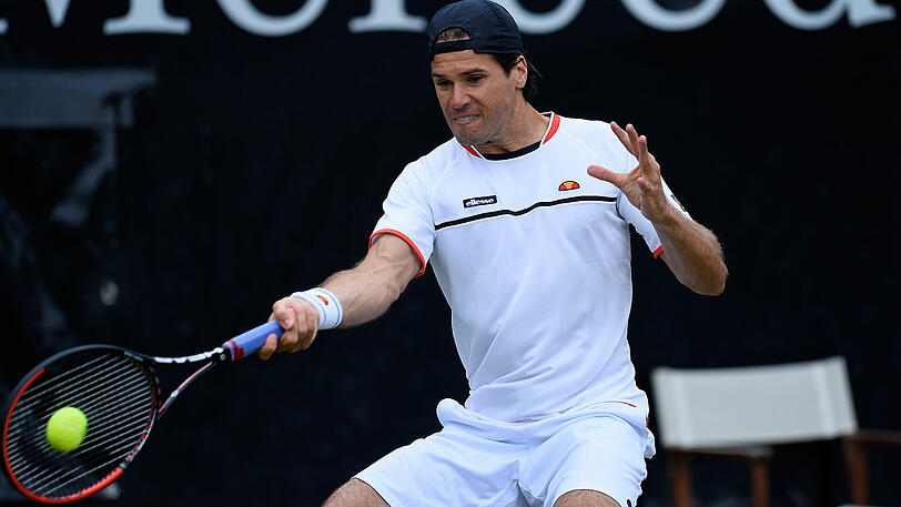 Tommy Haas, hier beim Mercedes Cup 2015 in Stuttgart.