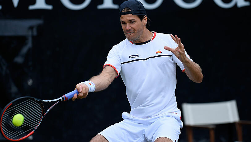 Tommy Haas, hier beim Mercedes Cup 2015 in Stuttgart. Tommy Haas, hier beim Mercedes Cup 2015 in Stuttgart.