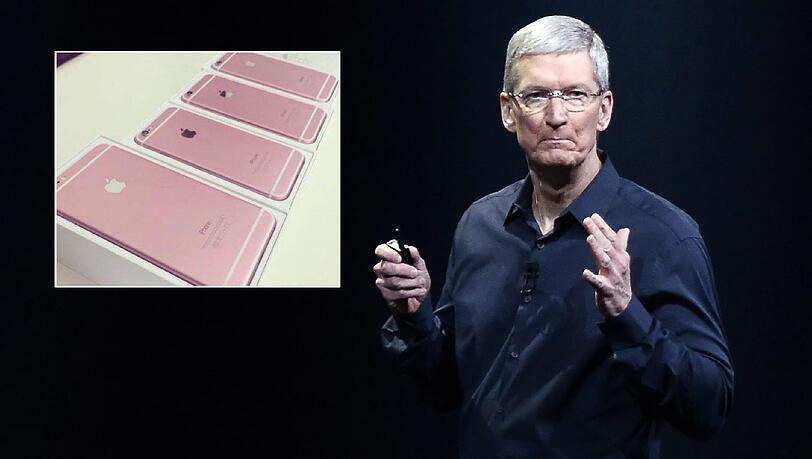 Die Apple-Anhänger sind gespannt: Stellt Tim Cook bei der Präsentation am 9. September ein pinkes iPhone vor? Die Apple-Anhänger sind gespannt: Stellt Tim Cook bei der Präsentation am 9. September ein pinkes iPhone vor?