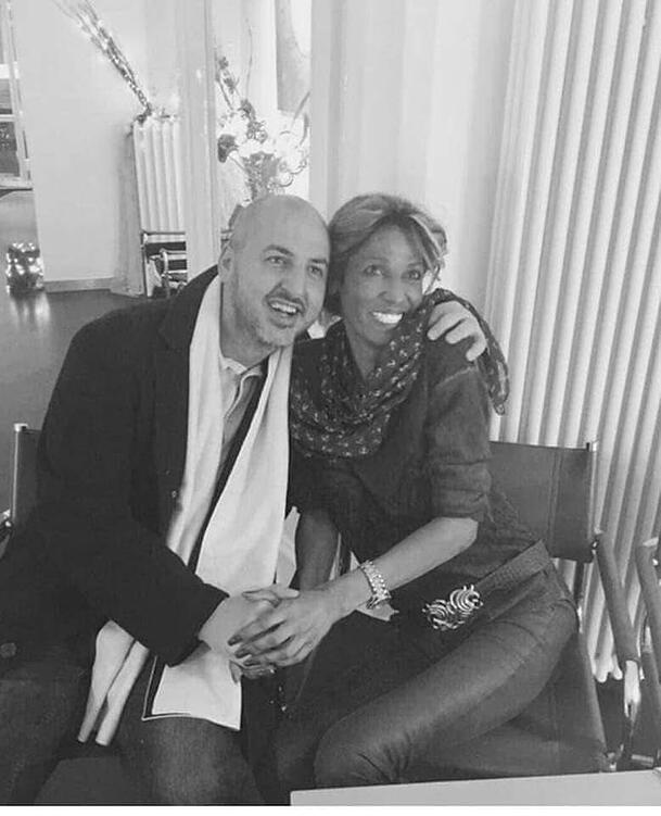 Anfang des Jahres 2025 wurde dieses Foto von Jamal Abboud und Nadja Abd el Farrag aufgenommen Anfang des Jahres 2025 wurde dieses Foto von Jamal Abboud und Nadja Abd el Farrag aufgenommen