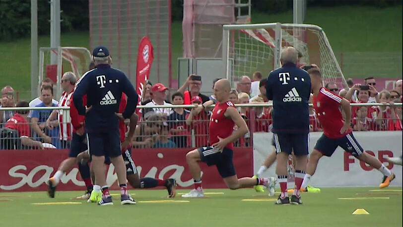 Wieder dabei: Arjen Robben.