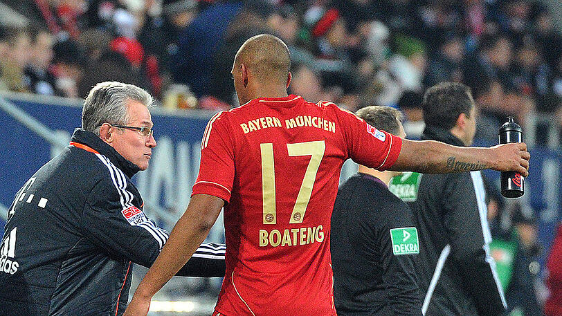 Holten gemeinsam das Triple: Jupp Heynckes (l.) und Jérôme Boateng.