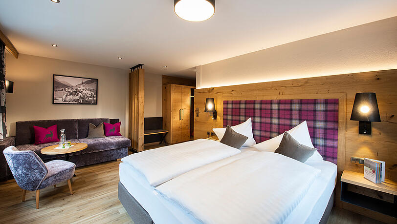 Doppelzimmer Hotel das Alois in Tux im Zillertal. Doppelzimmer Hotel das Alois in Tux im Zillertal.