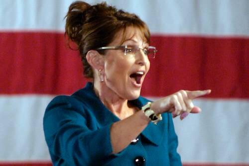 Lebensfroh und eher unbedarft: Sarah Palin, die Vize-Kandidatin von John McCain.