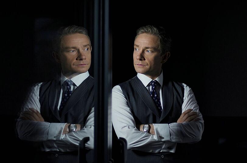 Der arrogante Geschäftsmann, wunderbar snobistisch gespielt von Martin Freeman.