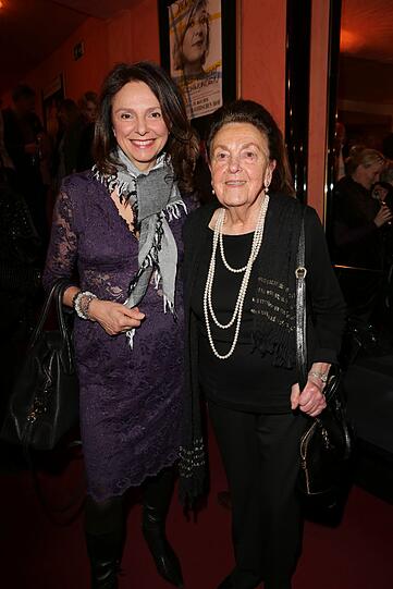 Uschi Dämmrich von Luttitz mit Mutter Caroline