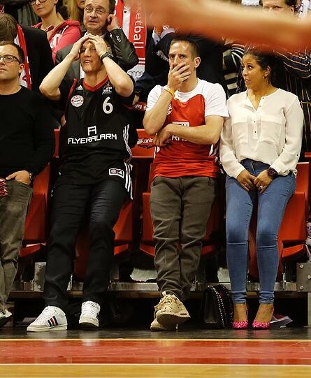 Weitere Fotos von den Fußball-Profis im Audi-Dome.