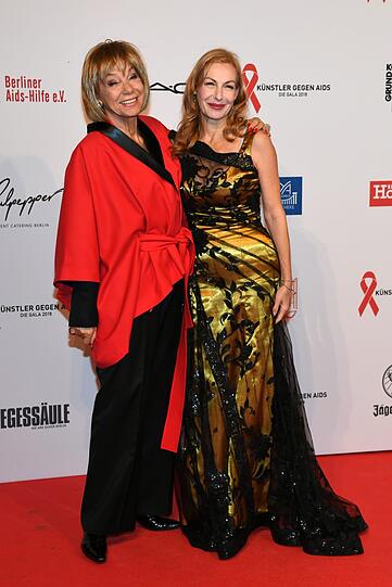 Judy Winter mit Ute Lemper