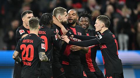 Leverkusen konnte den Vorsprung auf die Bayern zumindest vorübergehend auf elf Punkte ausbauen.