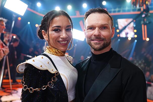 No-Angels-Star Nadja Benaissa und Tanzprofi Vadim Garbuzov