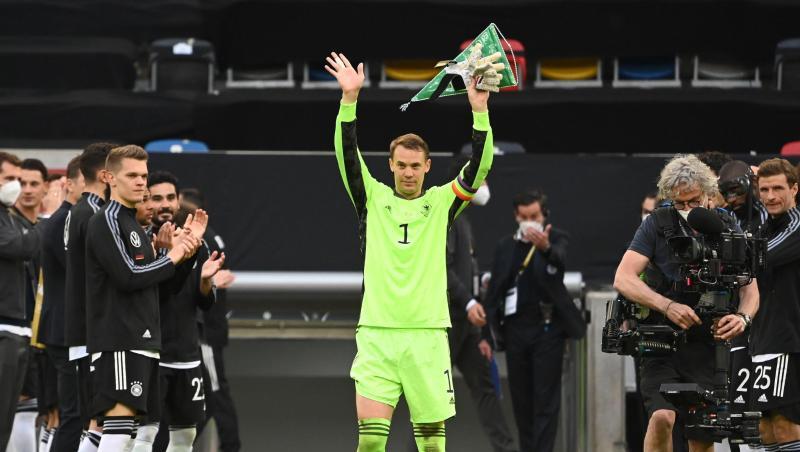 Manuel Neuer absolvierte sein 100. Länderspiel.