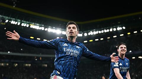 Kai Havertz traf zum sp&auml;ten 1:0-Sieg des FC Arsenal bei Sporting in Lissabon.