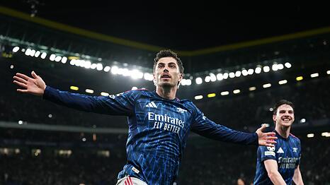 Kai Havertz traf zum sp&auml;ten 1:0-Sieg des FC Arsenal bei Sporting in Lissabon.