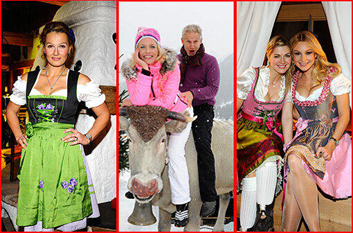 Promi-Party auf der Alm! Klicken Sie sich durch unsere Bildergalerie und sehen Sie alle Bilder des Hundeschlittenrennens und der anschließenden Party...