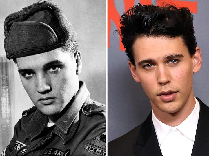 Austin Butler wird zu Elvis Presley.