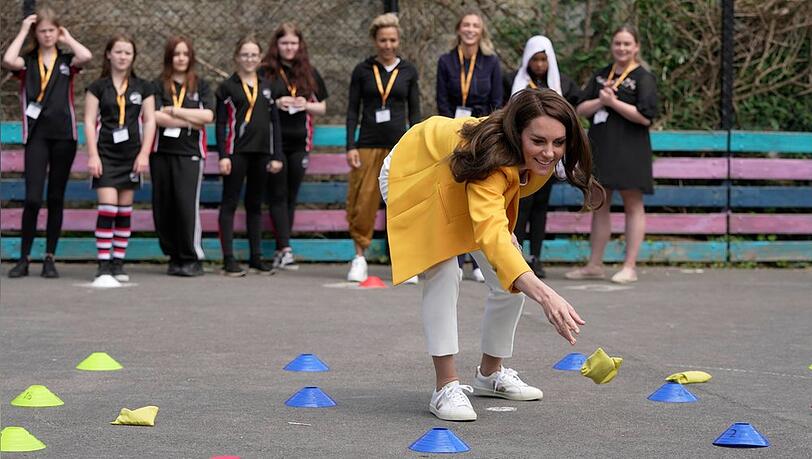 Prinzessin Kate während ihres Besuchs in Bath.