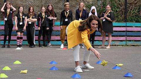 Prinzessin Kate während ihres Besuchs in Bath.