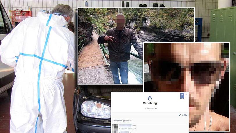 Im Hintergrund ist das Auto von Matthias M., dem brutalen Sex-Täter von Herrsching, zu sehen. Die Bilder rechts stammen aus seinem Facebook-Profil. Im Netz zeigt er sich als liebevoller Vater eines Buben und als Kumpeltyp. Die zwei Seiten des brutalen Vergewaltigers... Im Hintergrund ist das Auto von Matthias M., dem brutalen Sex-Täter von Herrsching, zu sehen. Die Bilder rechts stammen aus seinem Facebook-Profil. Im Netz zeigt er sich als liebevoller Vater eines Buben und als Kumpeltyp. Die zwei Seiten des brutalen Vergewaltigers...