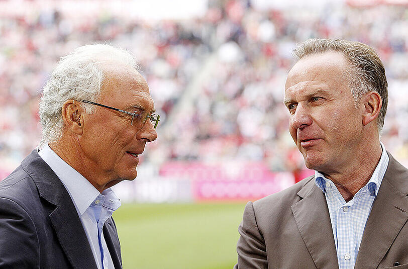 Wirft dem DFB "unsensiblen Umgang" mit Franz Beckenbauer vor: Bayerns Vorstandschef Karl-Heinz Rummenigge