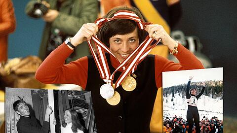 Vor 40 Jahren gewann Rosi Mittermaier bei den Olympischen Winterspielen in Innsbruck Gold in der Abfahrt. Mit zwei Goldmedaillen und einer Silbermedaille war die "Gold-Rosi" die erfolgreuchste deutsche Olympiateilnehmerin bei den Spielen 1976.