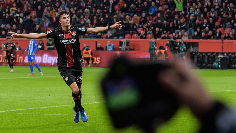 Gilt als eines der größten Mittelfeld-Talente der Welt: Kai Havertz Gilt als eines der größten Mittelfeld-Talente der Welt: Kai Havertz