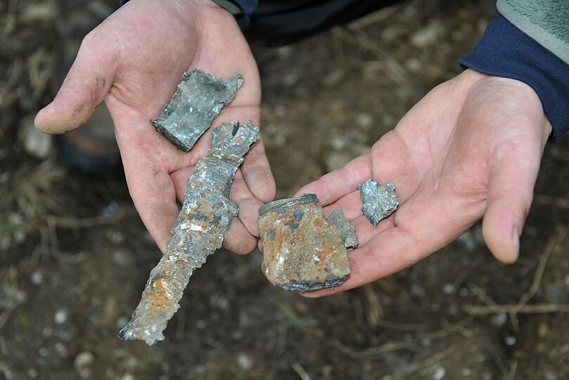 Allein im Jahr 2011 wurden in Bayern 60 Tonnen Weltkriegsmunition entschärft.