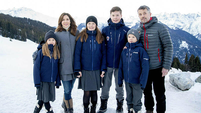 Die dänischen Royals kehren heim.