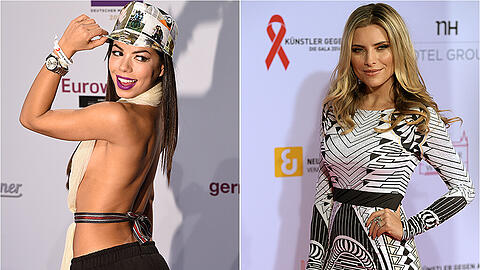 Demnächst treten sie gegeneinander an: Fernanda Brandao (l.) und Sophia Thomalla. Mehr Bilder der schönen Konkurrentinnen zum Durchklicken.