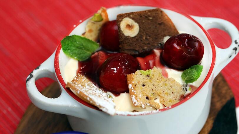5. Gang: Cantuccini-Tiramisu.