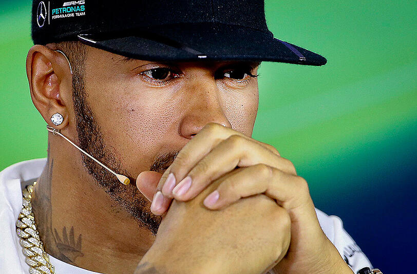 Es läuft nicht rund für ihn im Moment: Formel-1-Weltmeister Lewis Hamilton.