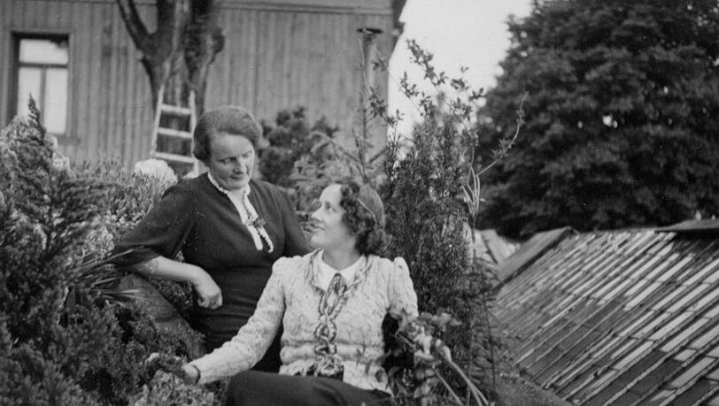 Gustl Baurs Großmutter und Mutter: Centa und Anna Baur.