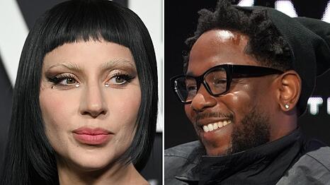 Zwei der Acts mit den meisten Nominierungen: Lady Gaga und Kendrick Lamar.