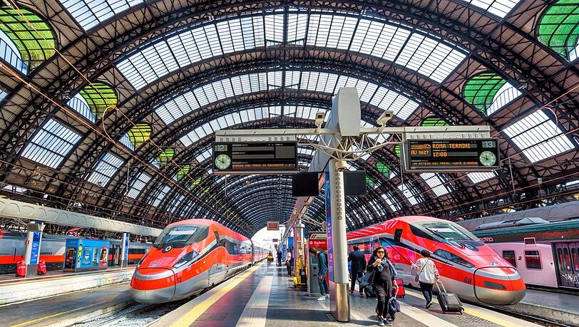 Bahnhof in Mailand: Künftig per Direktverbindung erreichbar.