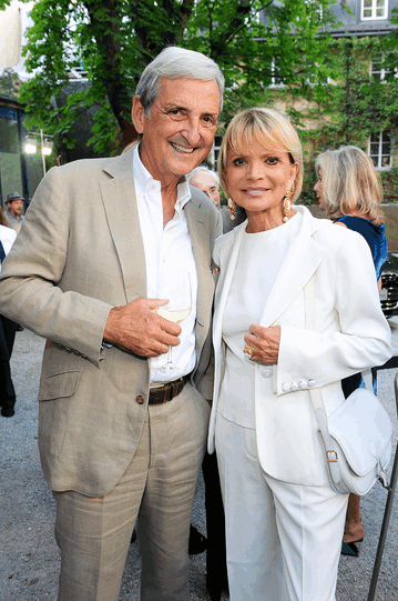 Uschi Glas mit ihrem Mann Dieter Hermann