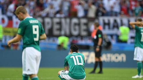 Amtlich: Özil und seine Teamkollegen sind bei der WM in Russland nach der Vorrunde ausgeschieden.